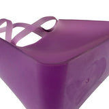 Chanel Vinatge Purple Jelly Rubber Tote Bag