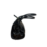 Prada Calfskin Bonnie Shoulder Bag Black