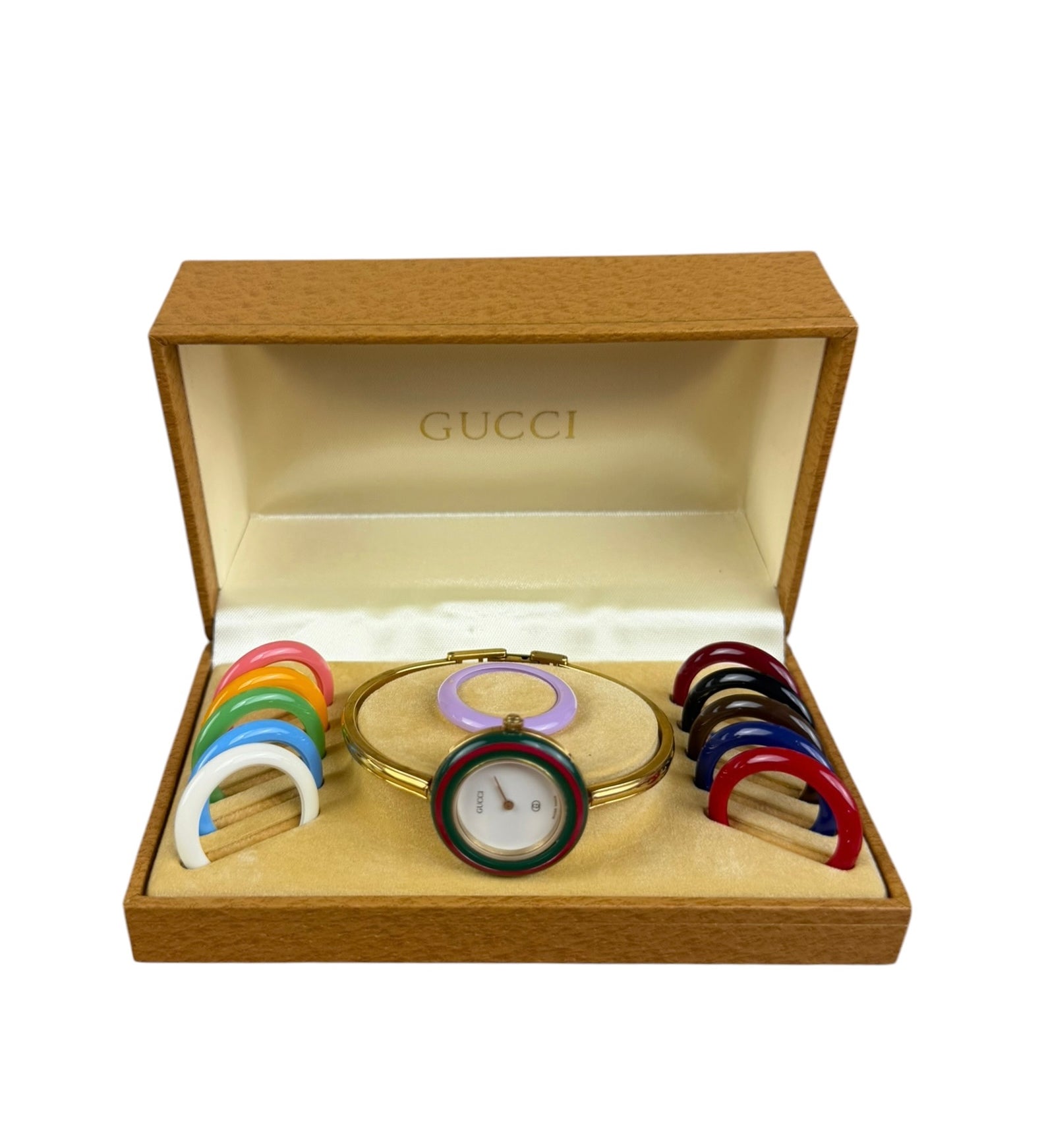 Gucci Interchangeable Bezel Watch 12 Bezels