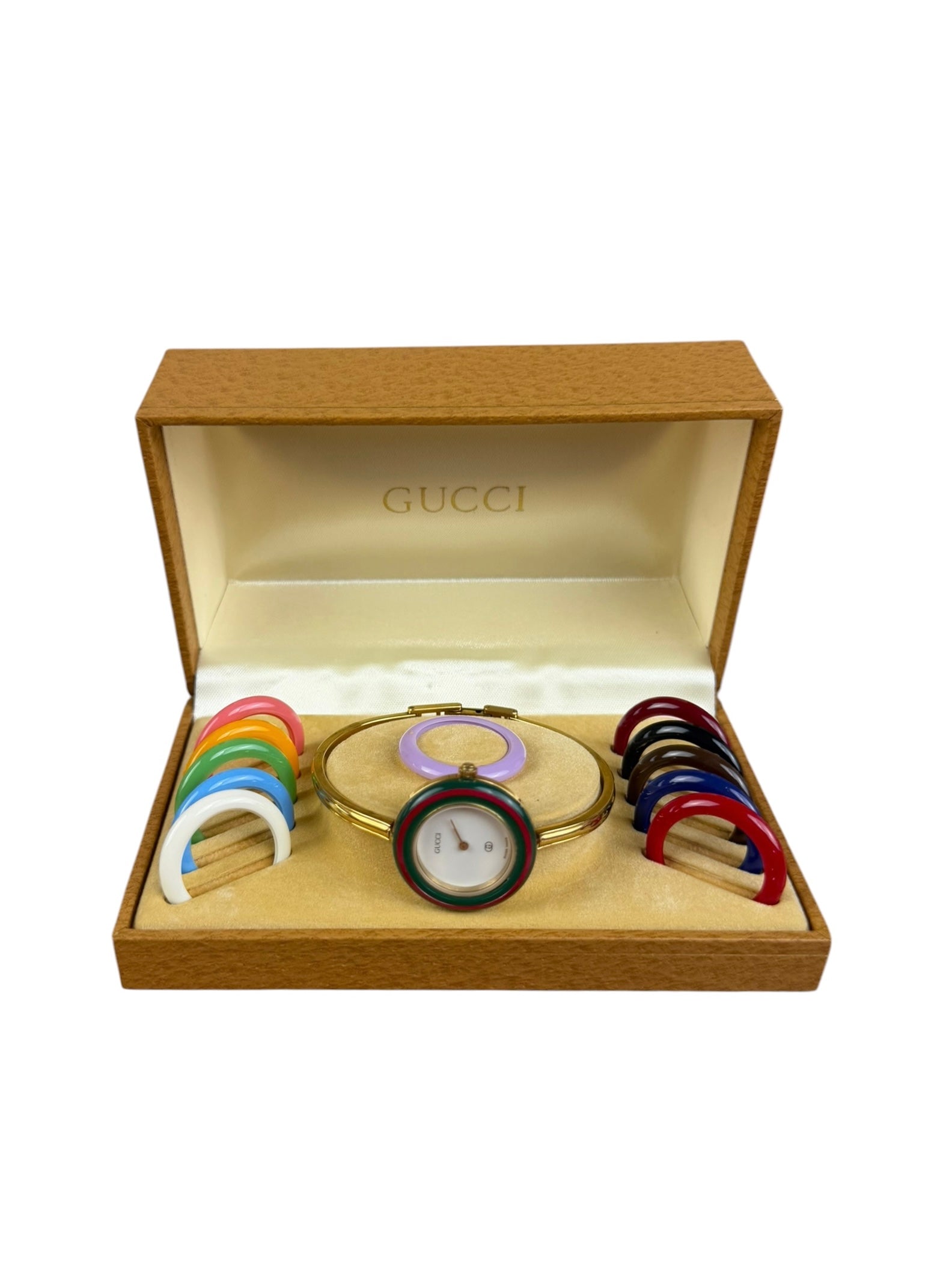 Gucci Interchangeable Bezel Watch 12 Bezels