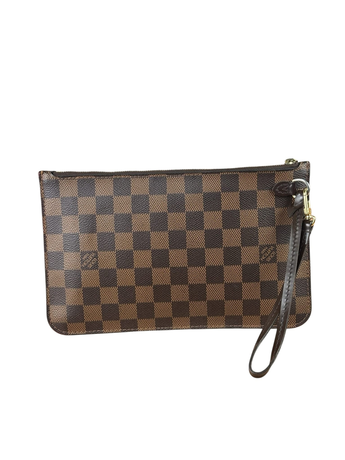 Louis Vuitton Damier Ebene Neverfull Pouch