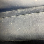 Christian Dior 2005 Doctor Bag Navy/Red Leather Trim