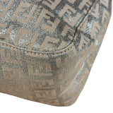 Fendi Vintage Zucchino FF Logo Shoulder Bag