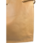 Gucci Beige Leather Balthus Drawstring Tote Bag