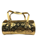 Louis Vuitton Metallic Gold Miroir Dore Papillon 25