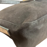 Fendi Vintage Black Mamma Baguette Shoulder Bag