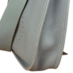 Hermes Evelyne Clemence Light Blue Leather Shoulder Bag