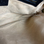 Gucci GG Black Chevron Leather Belt Bag