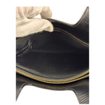 Celine Bicolor Leather Macadam Canvas Tote Bag
