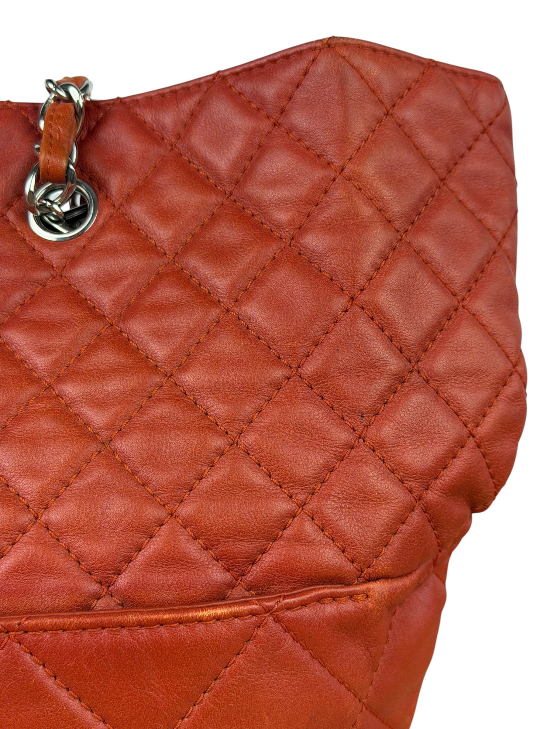 Chanel Quilted Lambskin In The Business North/South Tote 2010