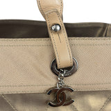 Chanel Paris-Biarritz Gold Quilted Tote Bag 2006