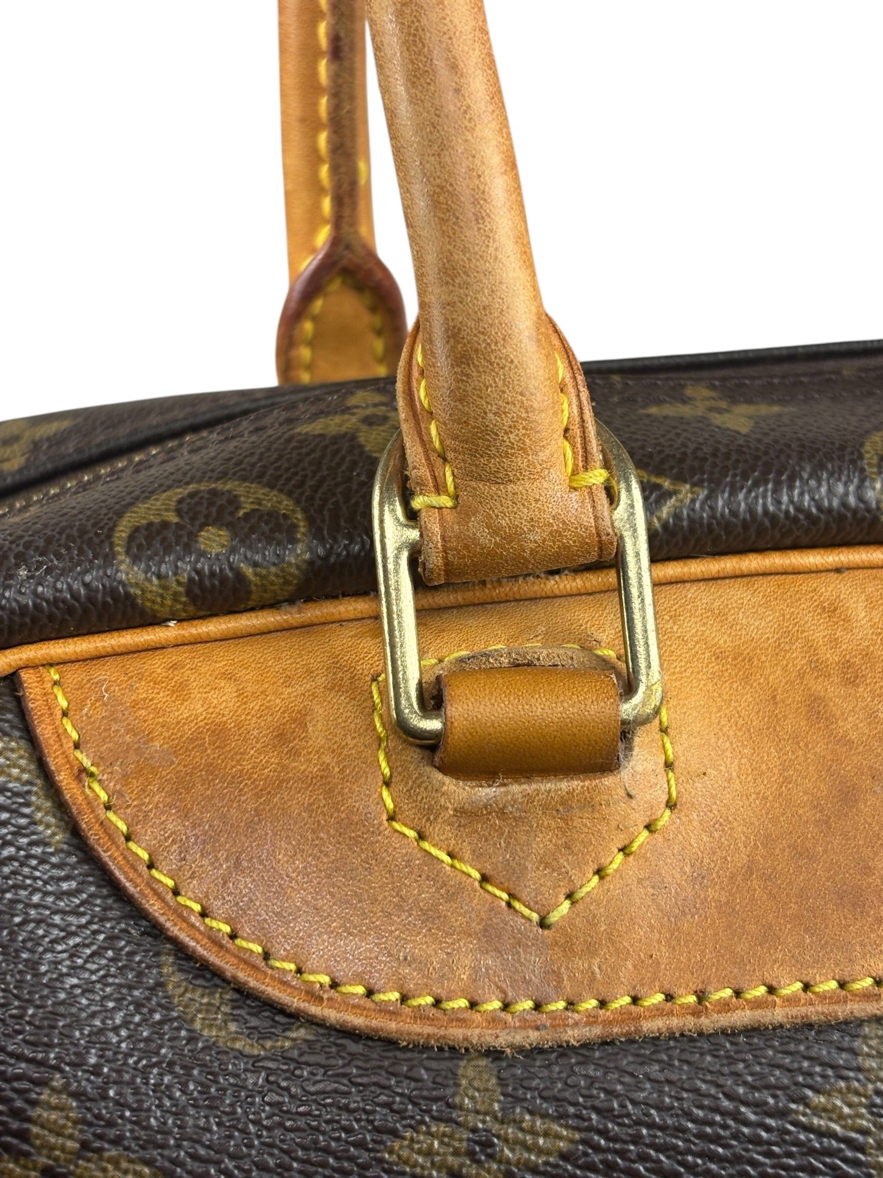 Louis Vuitton Vintage Monogram Deauville Handbag