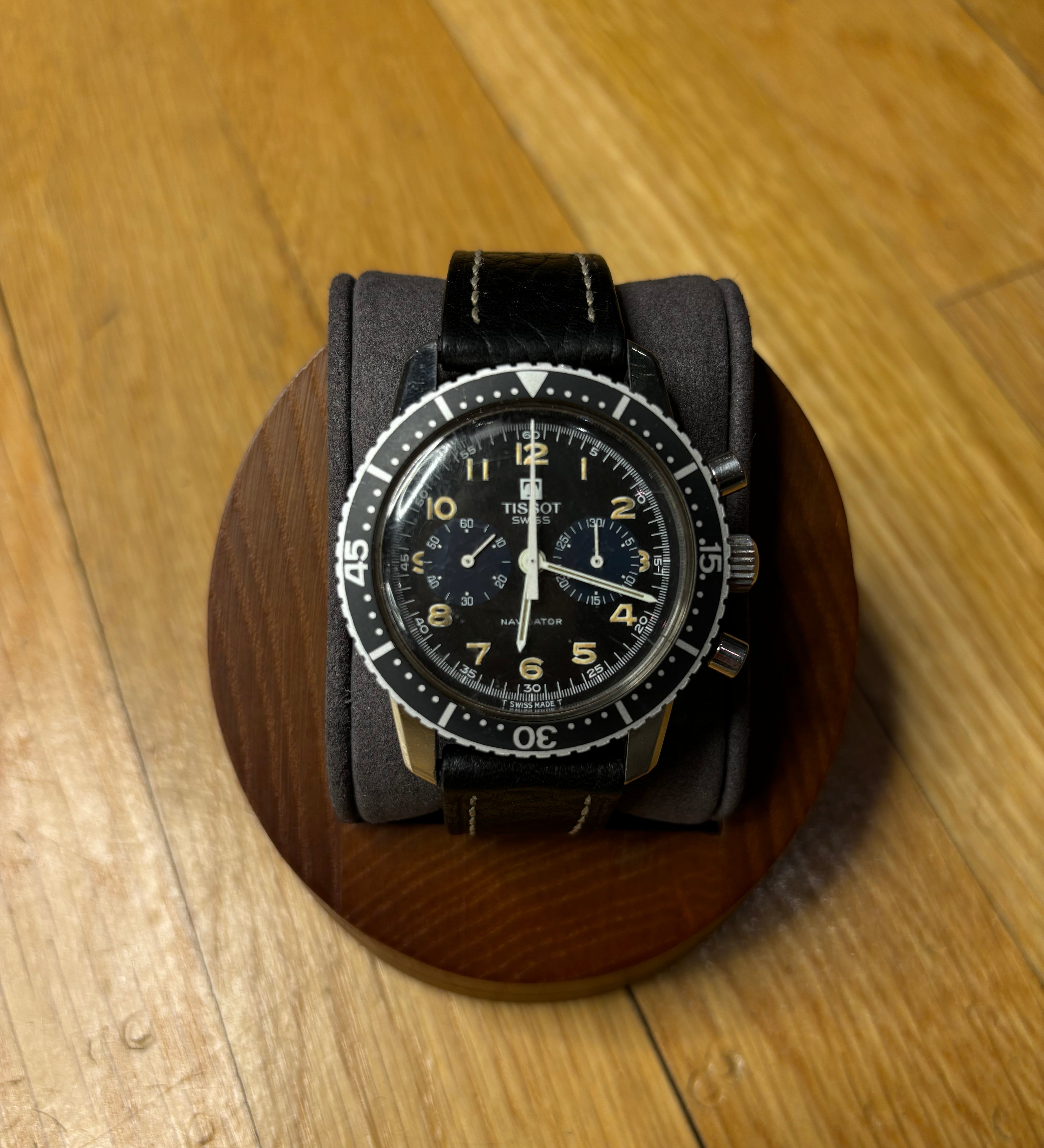 Tissot Navigator Chronograph Watch 1976