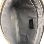 Fendi Roma Black Calf Leather Pochette Crossbody
