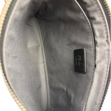 Fendi Roma Black Calf Leather Pochette Crossbody