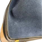 Celine Calfskin Leather/Suede Tri-Color Luggage Tote Bag