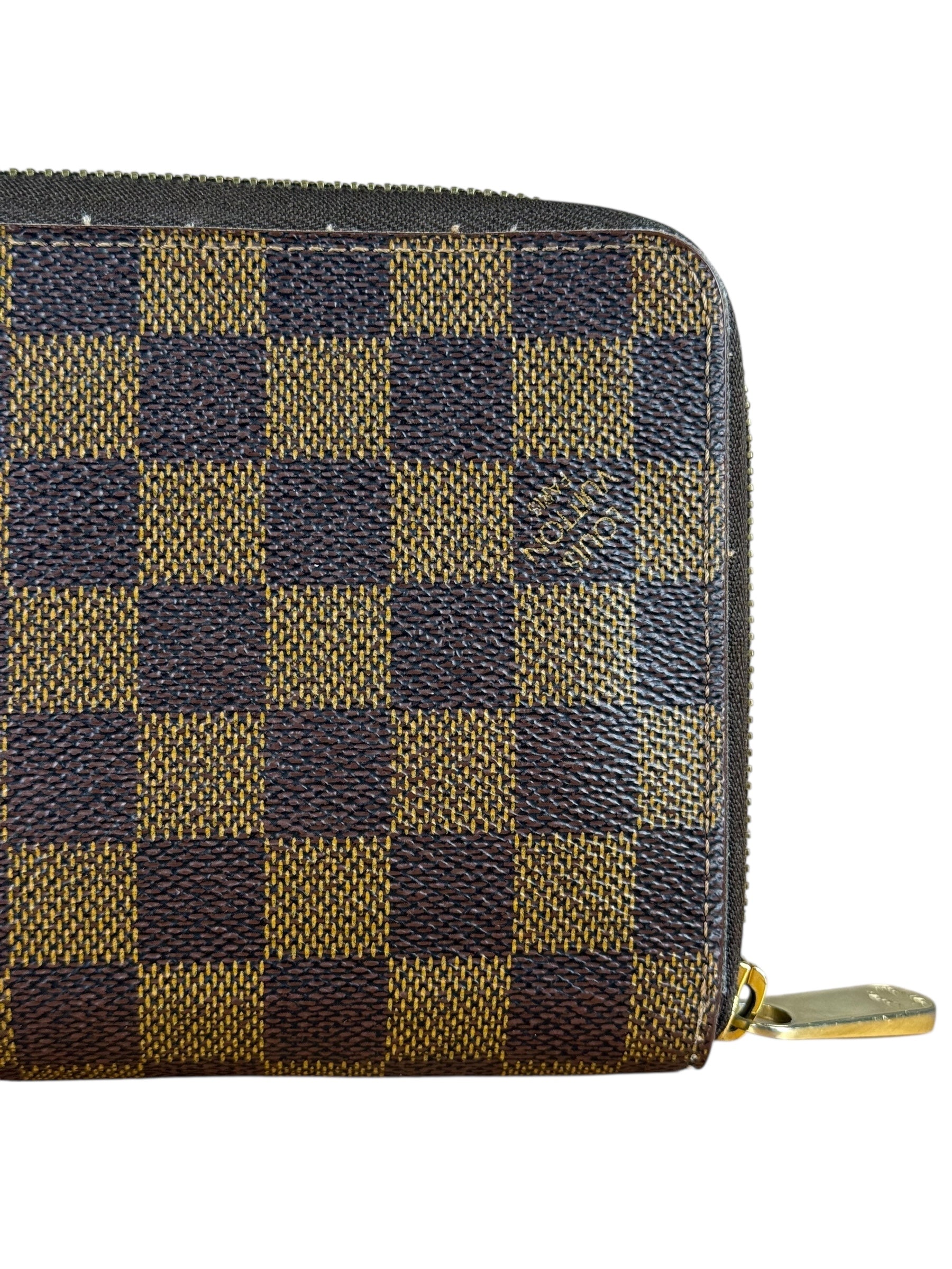 Louis Vuitton Damier Ebene Zippy Organizer Wallet
