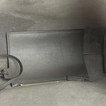 Yves Saint Laurent Leather East-West Shopping Tote Bag