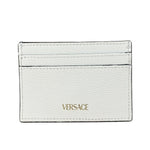 Versace White Leather Medusa Card Holder