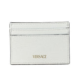 Versace White Leather Medusa Card Holder