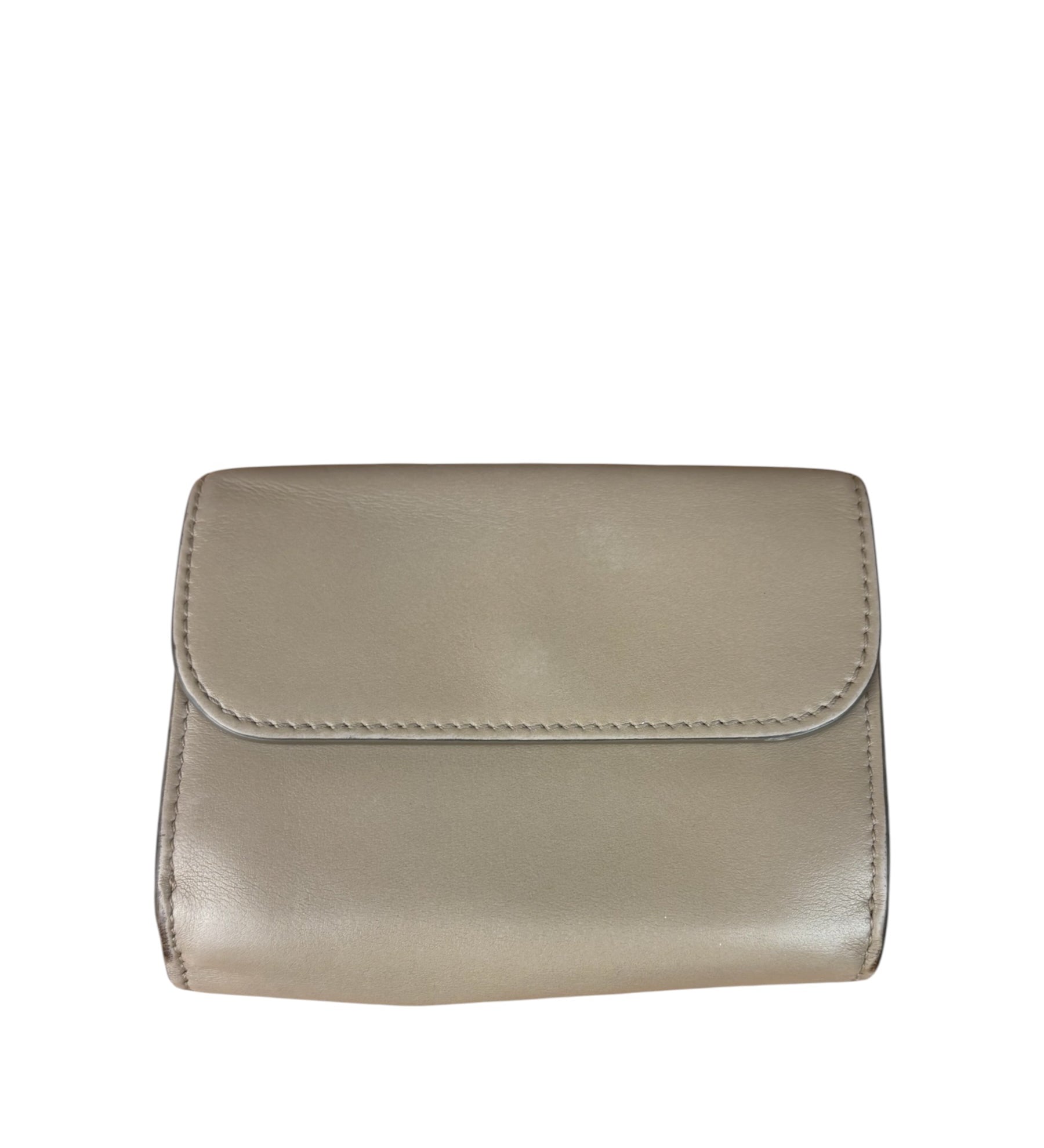 Chloe Motty Grey Small Tri-Fold Wallet