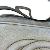 Gucci Brown Suede Soho Disco Crossbody Beige