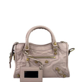 Balenciaga Pink Leather Le City Two-Way Bag