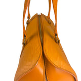 Louis Vuitton Orange Epi Leather Soufflot Handbag