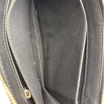 Fendi Black Leather Think Fendi Clutch