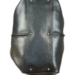 Chloe Black Tweed Leather Paddington Shoulder Bag