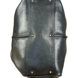 Chloe Black Tweed Leather Paddington Shoulder Bag