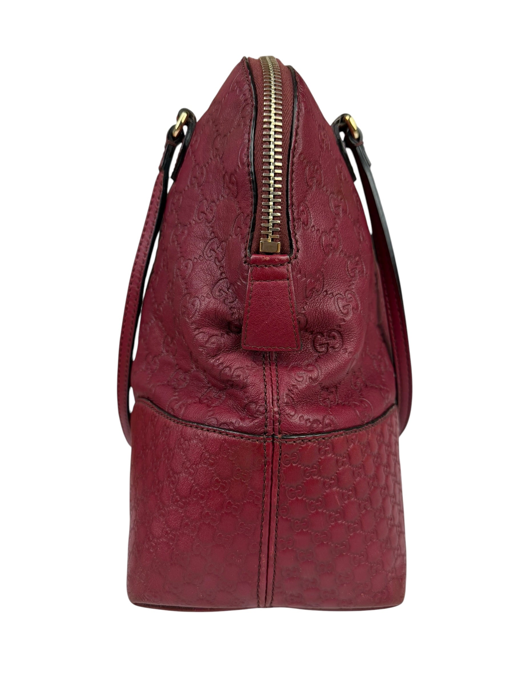 Gucci Ruby Red Bree Dome Tote