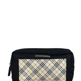 Burberry Vintage Black Nova Check Cosmetic Pouch