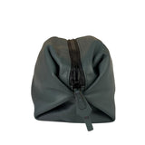 Bottega Veneta Grey Leather Pouch