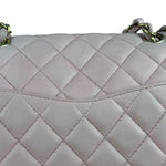 Chanel Pink CC Quilted Timeless Classique Flap 2015