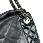Chanel Black Quilted Leather Tote Bag 2014
