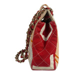 Chanel Map of Paris Quilted Print CC Chain Handbag 2005
