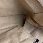 Saint Laurent Beige Canvas Rive Gauche Tote Bag