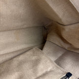 Saint Laurent Beige Canvas Rive Gauche Tote Bag