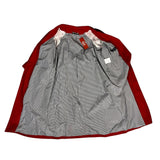 Gucci Vintage Red Trench Coat