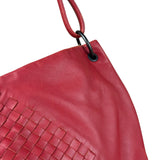 Bottega Veneta Brown Intrecciato Shoulder Bag