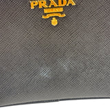 Prada Black Saffiano Leather Mini Camera Bag