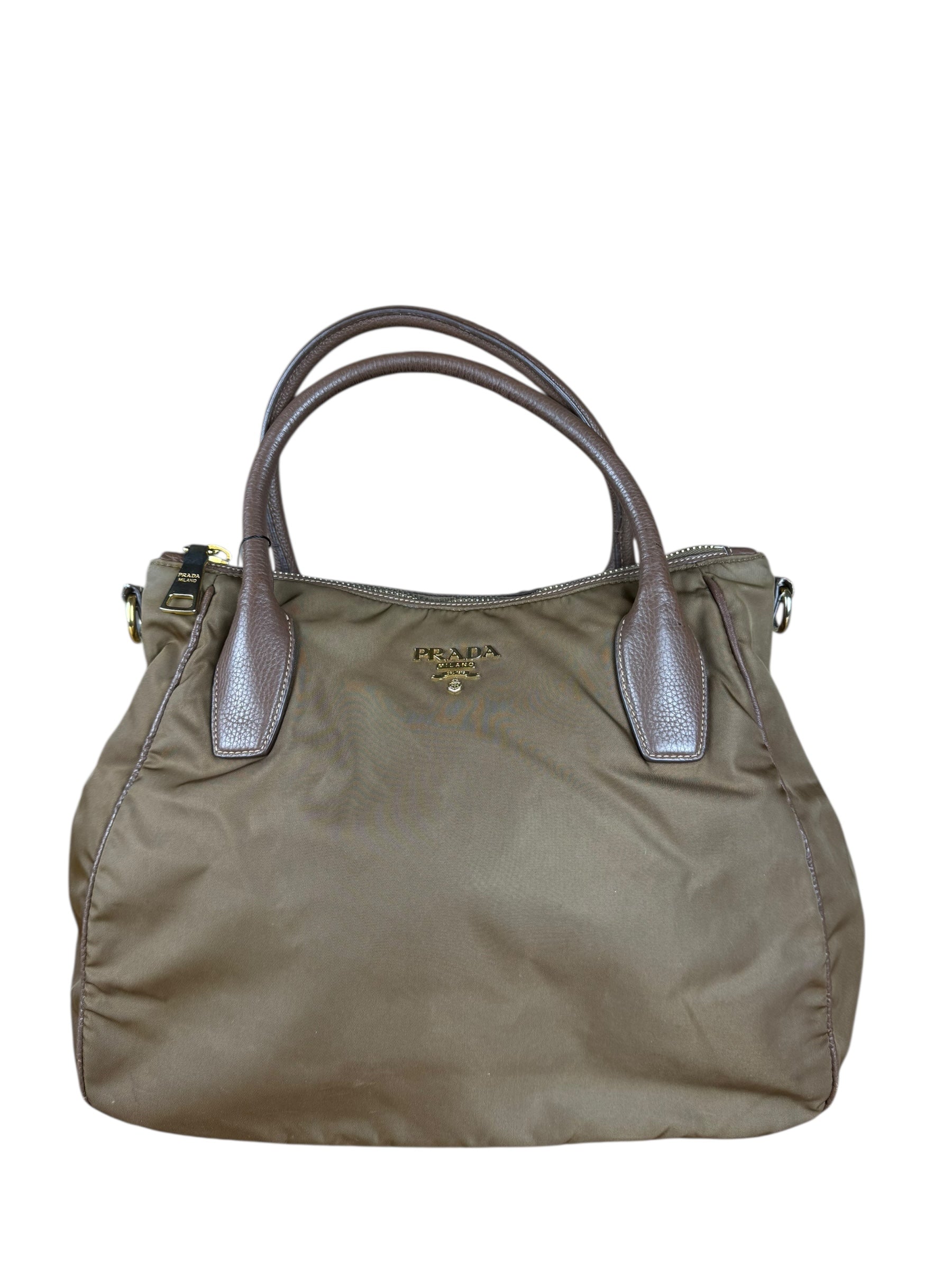 Prada Nylon 2-Way Tote Bag