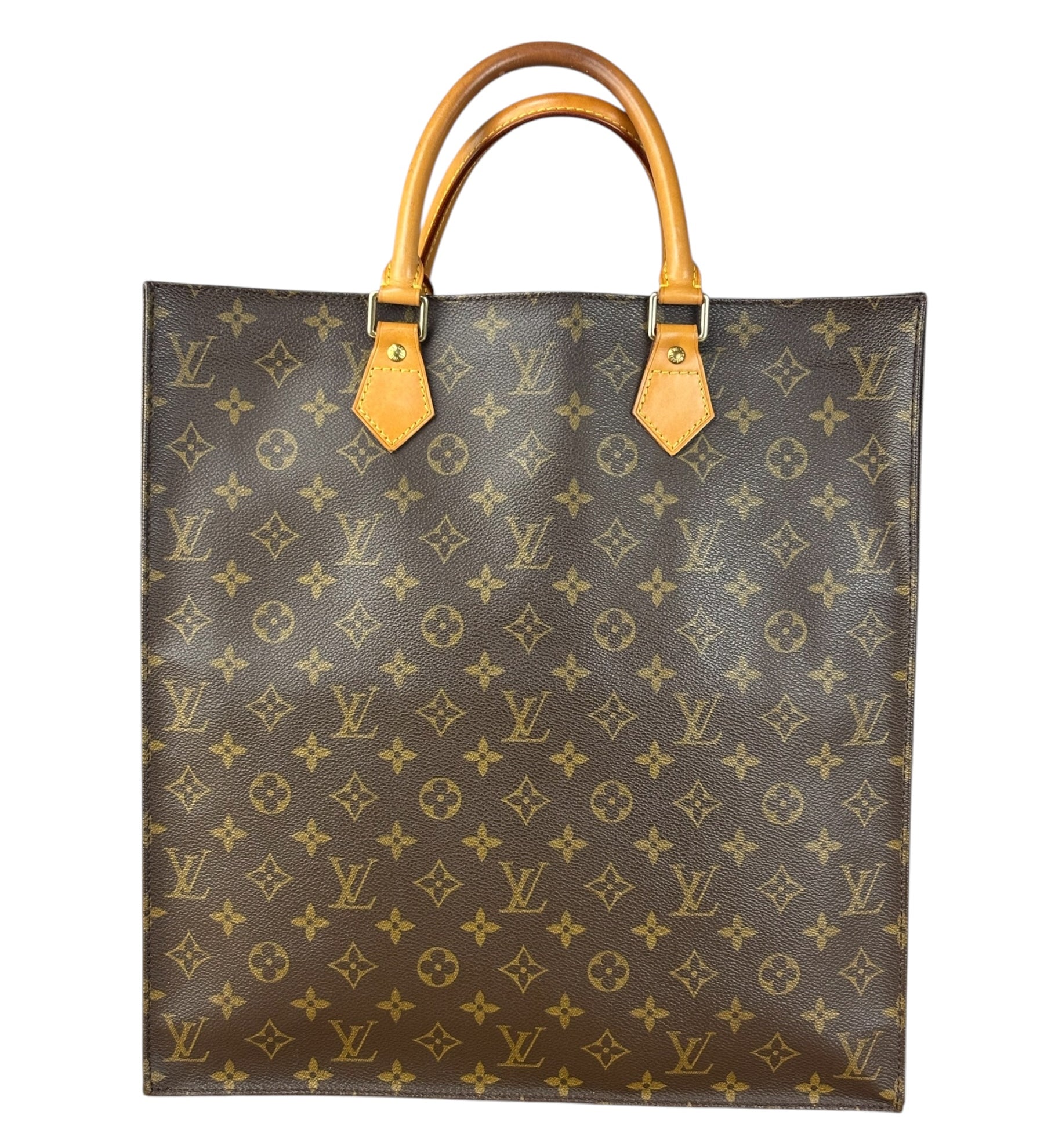 Louis Vuitton Vintage Monogram Sac Plat Tote Bag