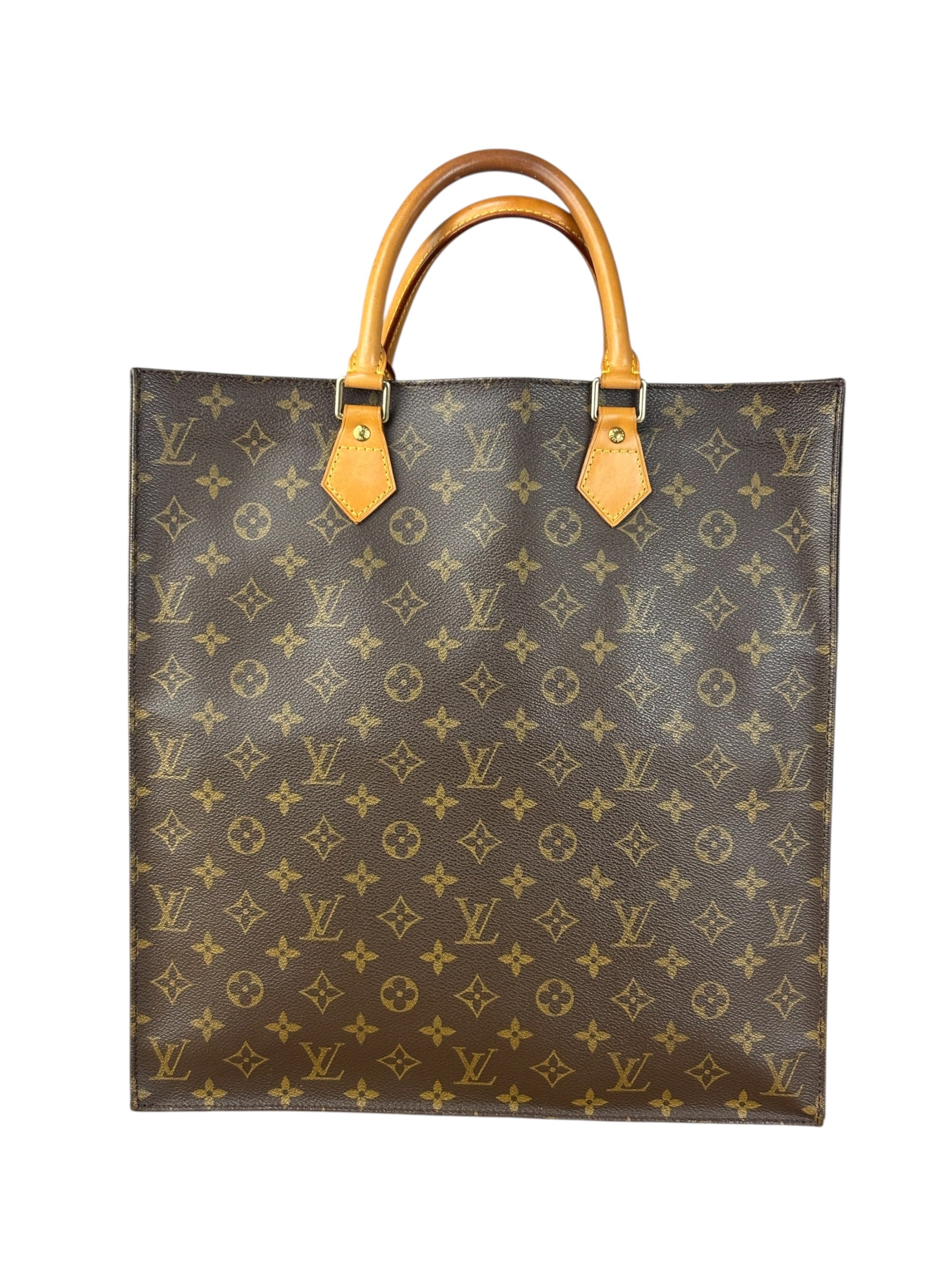 Louis Vuitton Vintage Monogram Sac Plat Tote Bag