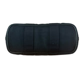 Hermes Black Canvas Leather Valparaiso Handbag