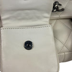 Chanel White Quilted Leather Multi-pocket Flap Bag 2007