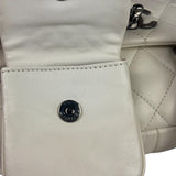 Chanel White Quilted Leather Multi-pocket Flap Bag 2007