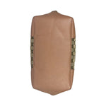 Gucci Beige/Pink Leather Trim Bree Shoulder Bag