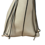 Loewe Beige Pebbled Leather Cushion Tote